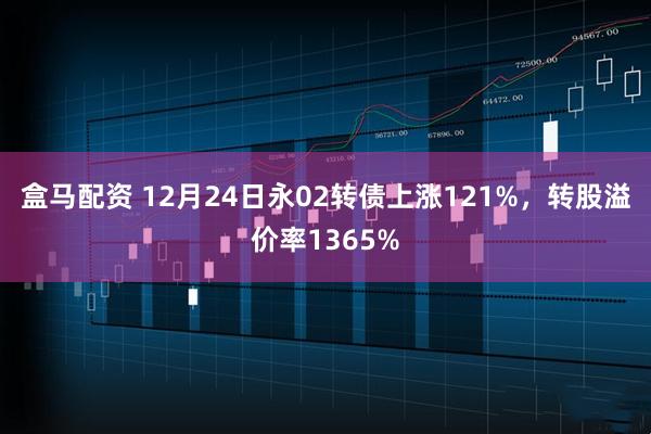 盒马配资 12月24日永02转债上涨121%，转股溢价率1365%