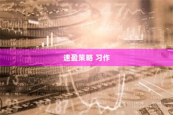速盈策略 习作